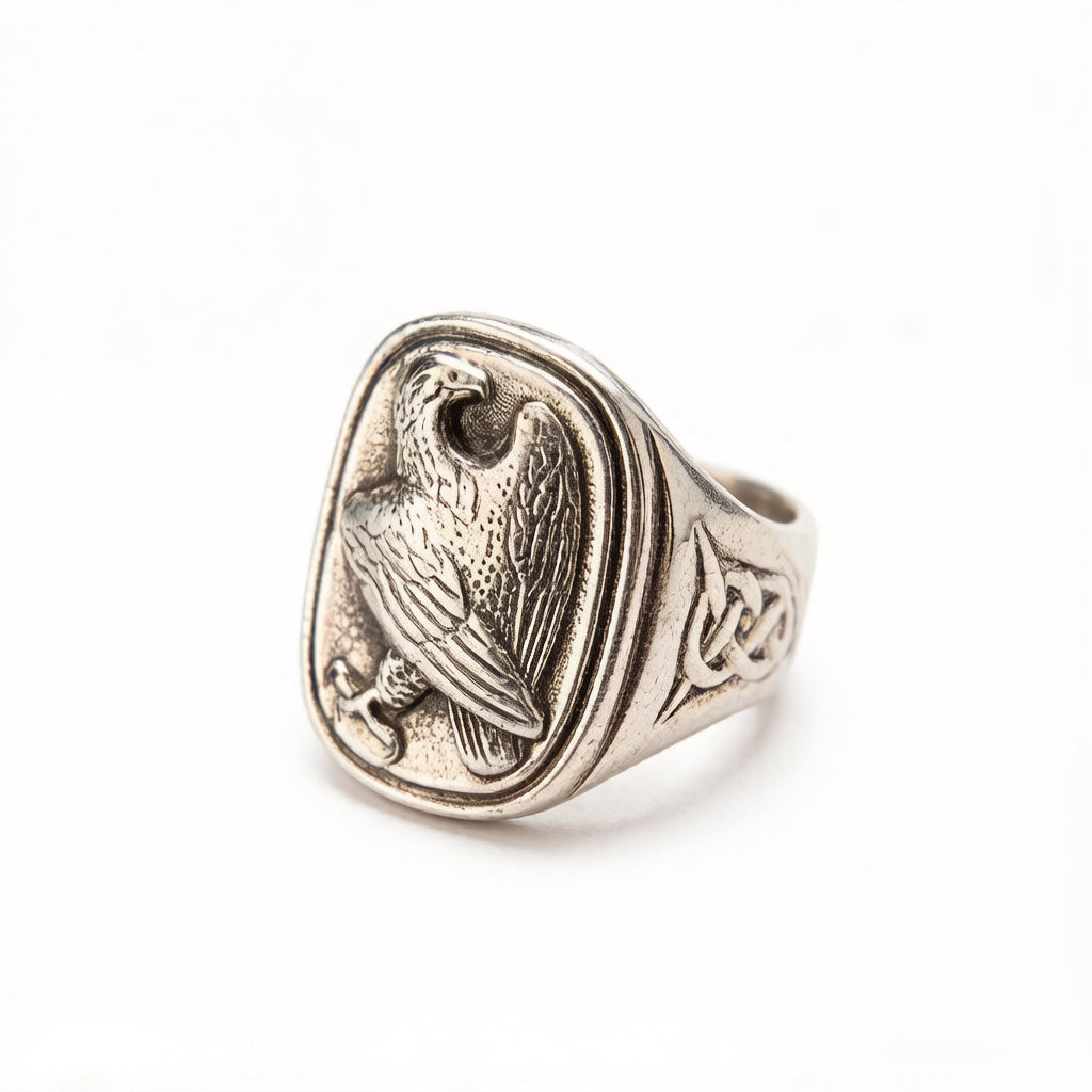 CoinRelic-Georg Jensen ✖️ Franklin Eagle Ring