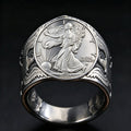 CoinRelic-2023 S Edition 1 oz American Eagle Silver Coin Ring