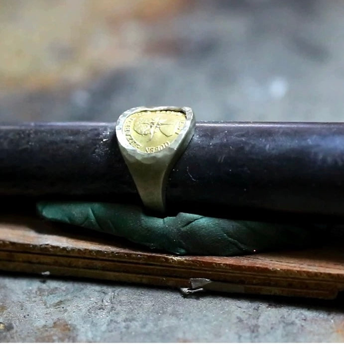 CoinRelic-Elizabethan Coin Ring
