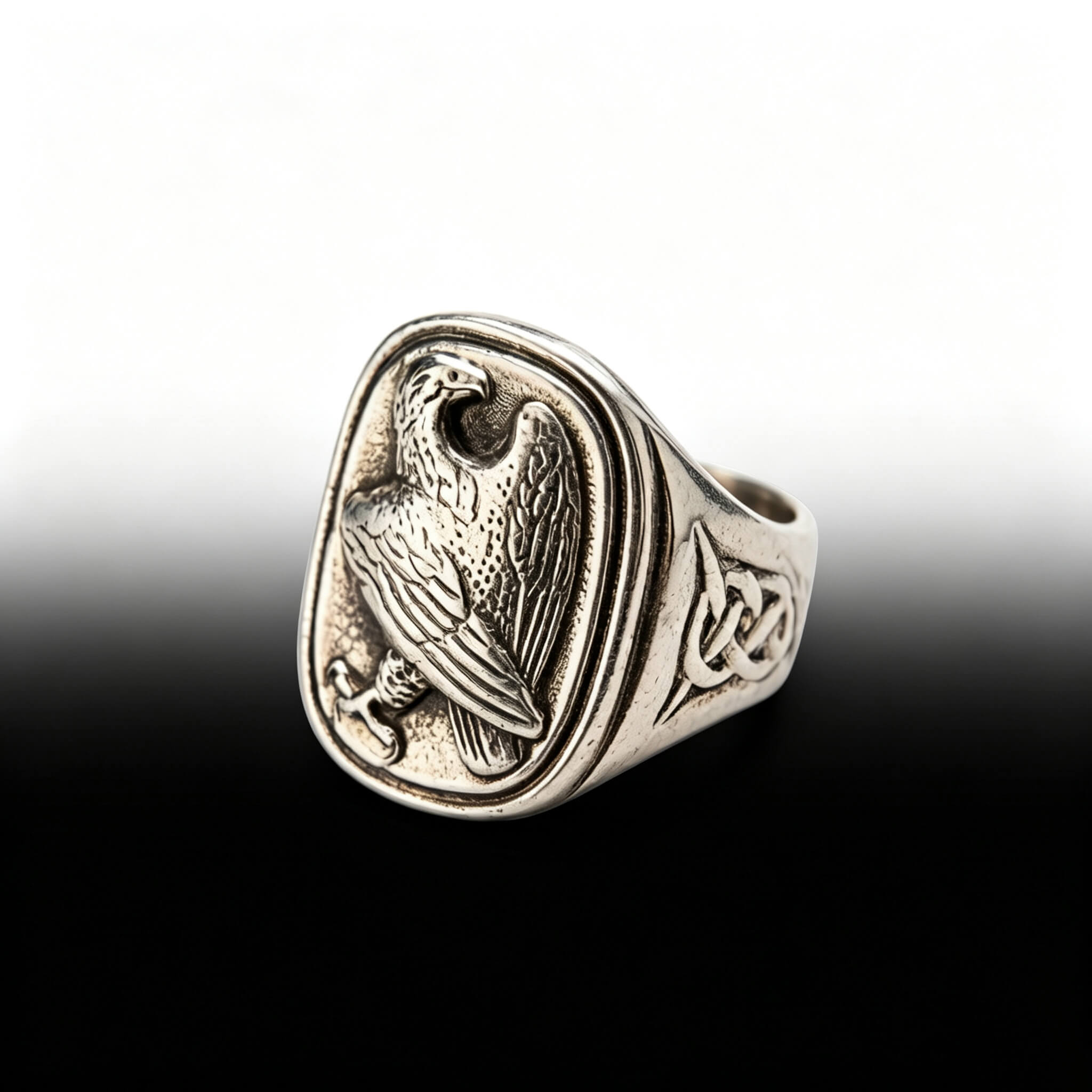 CoinRelic-Georg Jensen ✖️ Franklin Eagle Ring